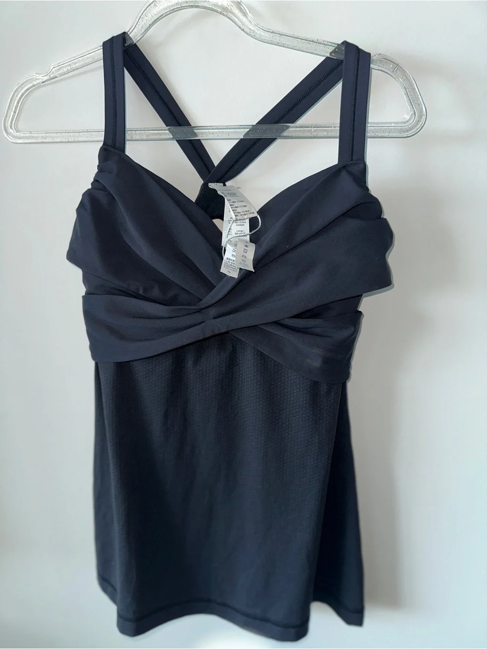 lululemon athletica Black Strappy Sports Top